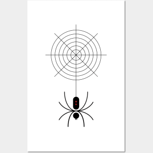 Black Widow Spider Posters and Art